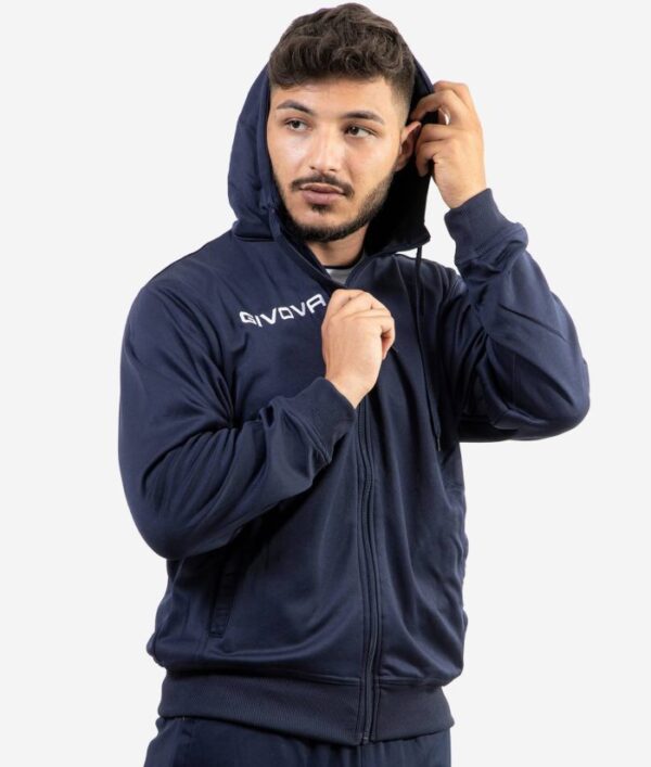 Full Zip 500 kapucnis edzőmelegítő felső - Image 2